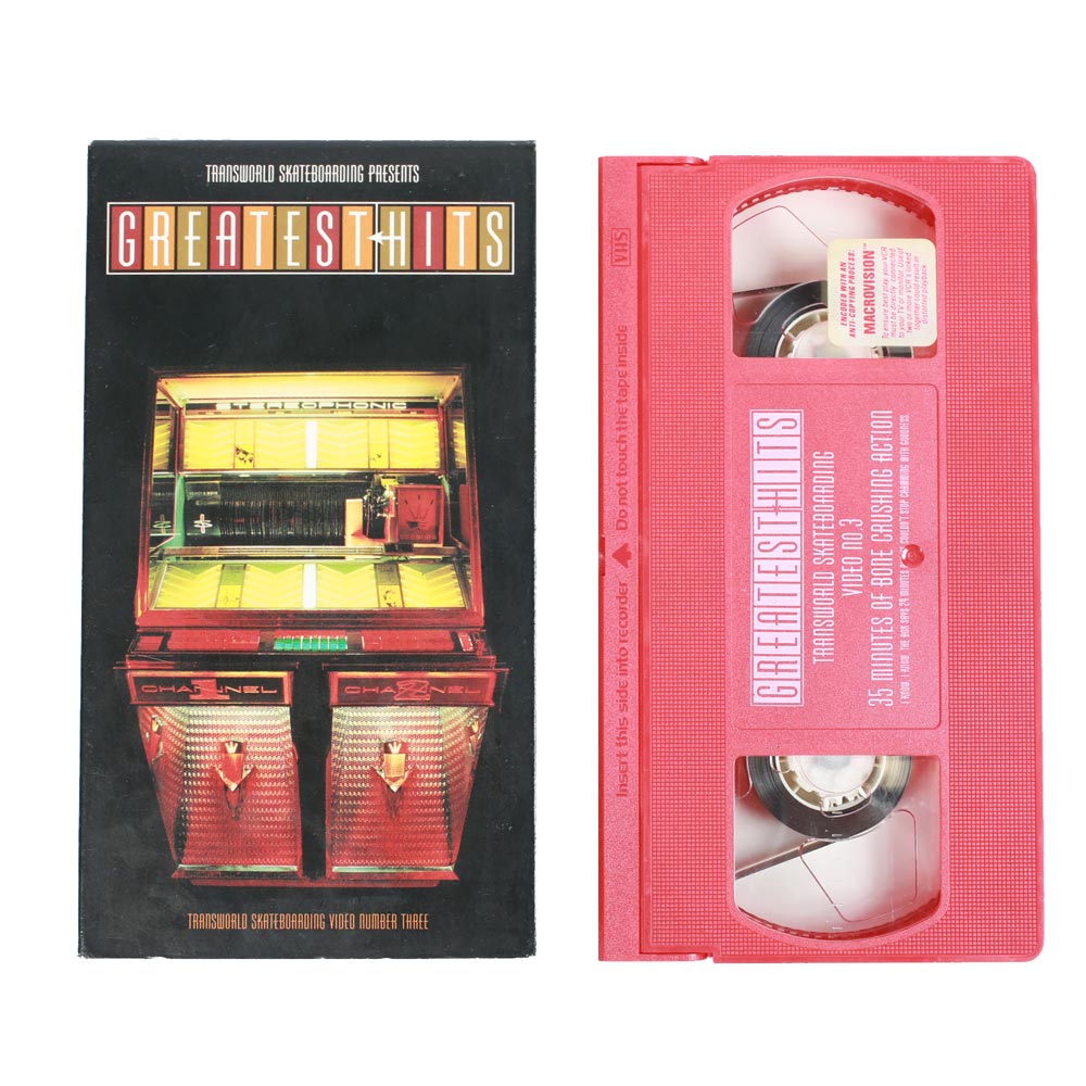 Vidéo VHS du magazine vintage Transworld "Sight Unseen" 2001