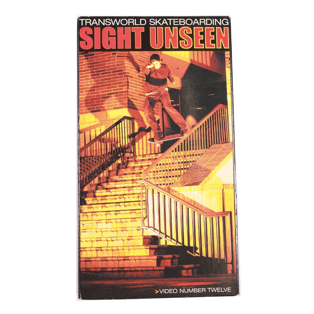 Vintage Transworld Magazine "Sight Unseen" VHS Video 2001