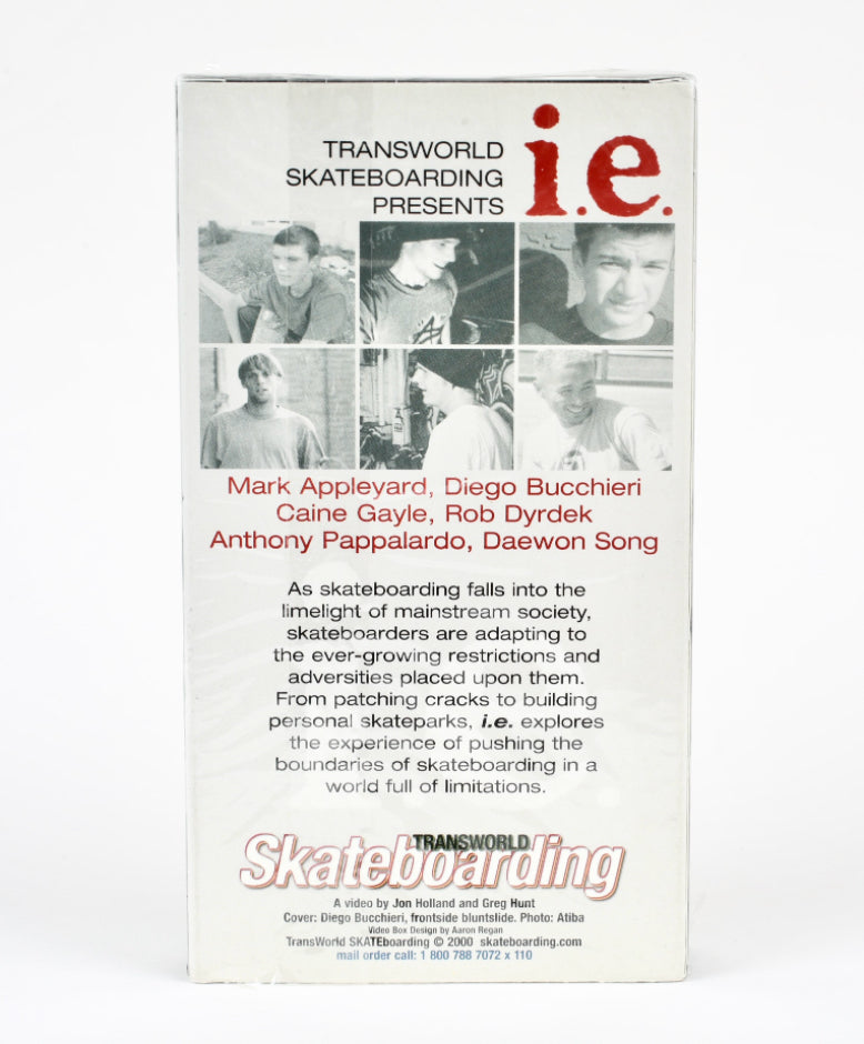 Vintage Transworld Magazine i.e. Skate Video VHS 2000