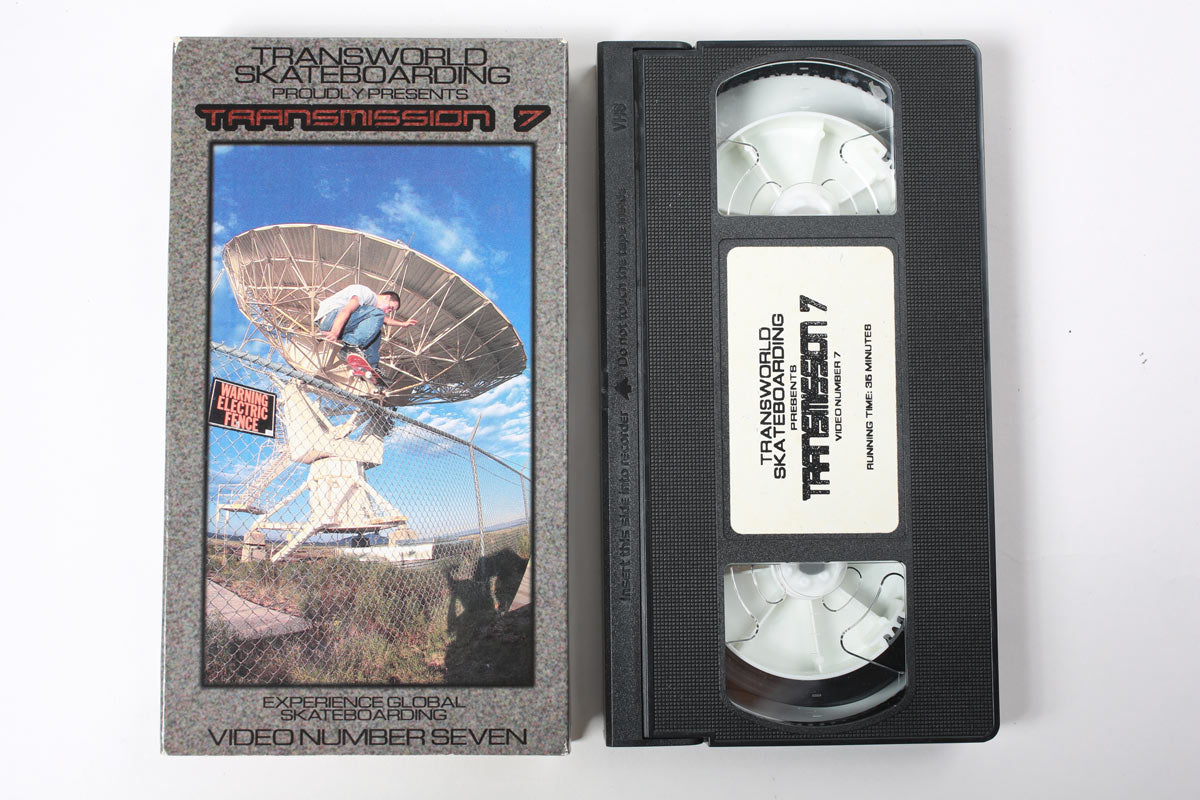 Vintage Transworld Magazine "Transmission 7" VHS Video 1999
