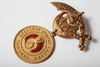 Vintage Shriners Medal Crescent Temple Trenton, NJ 1904