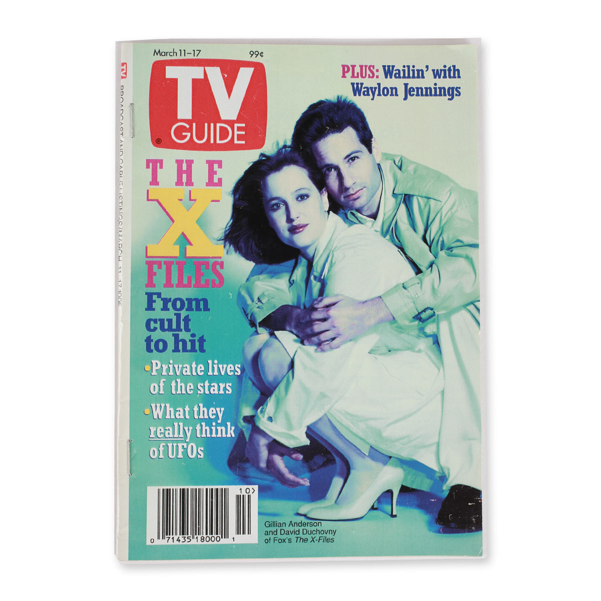 Vintage X-Files TV Guide 1994 March 11-17 Issue