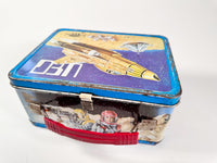 Vintage 1970's UFO Metal Lunchbox TV Show Promo