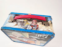 Vintage 1970's UFO Metal Lunchbox TV Show Promo