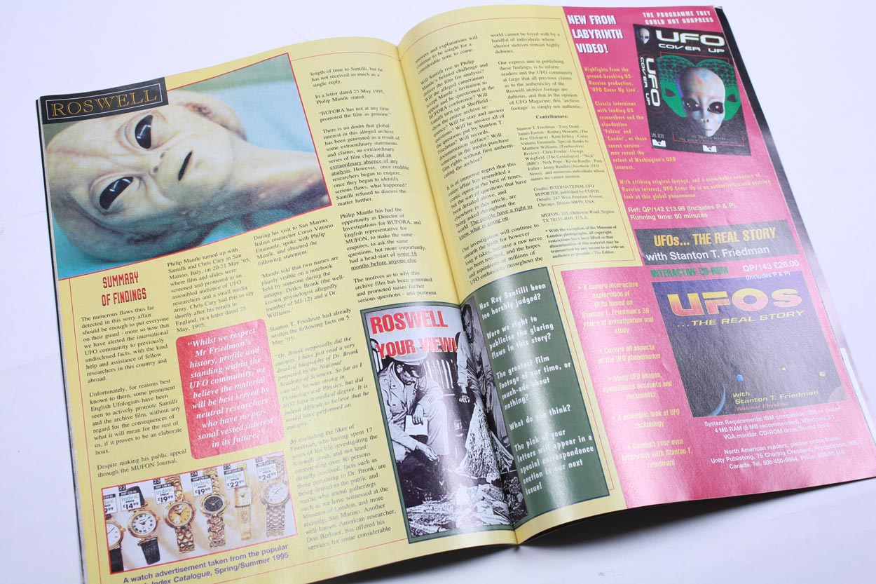 Vintage UFO Magazine Volume 14 Issue 2 1990's