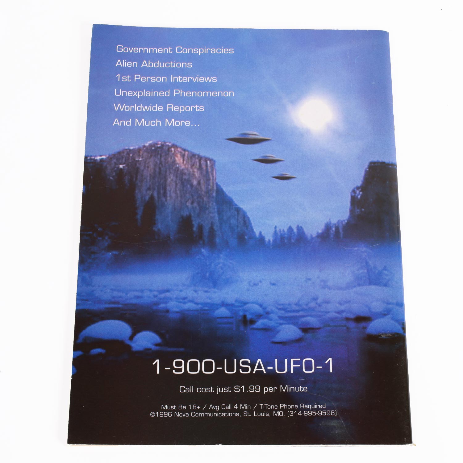 Vintage UFO Universe Magazine 1997