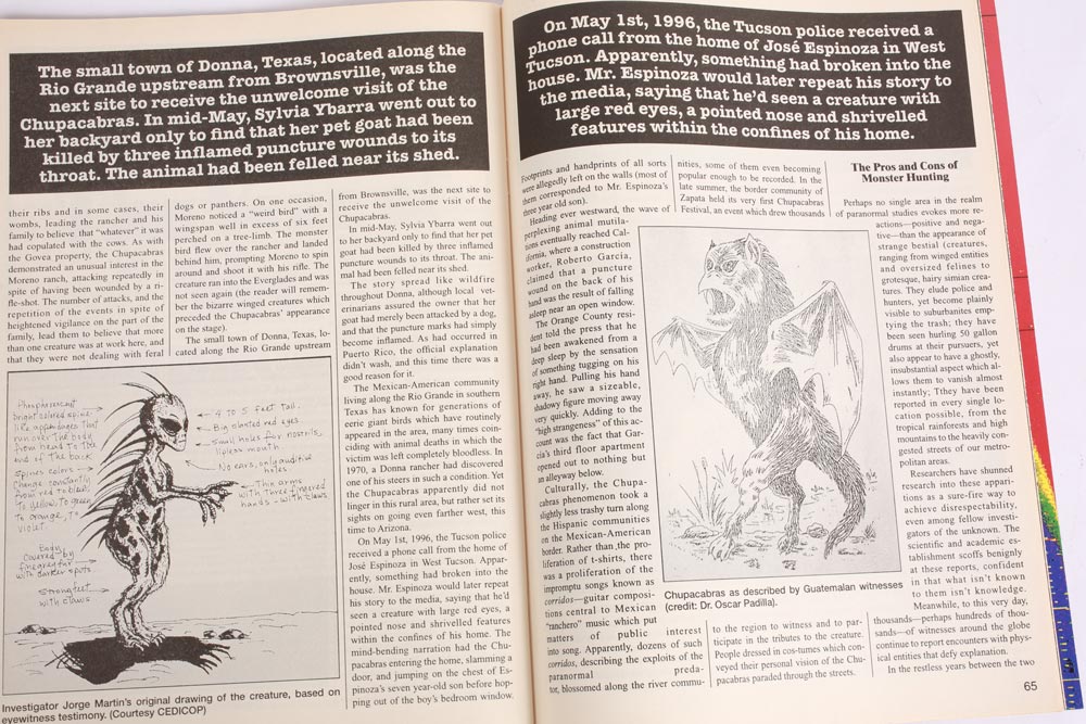 Vintage UFO Universe Magazine 1997