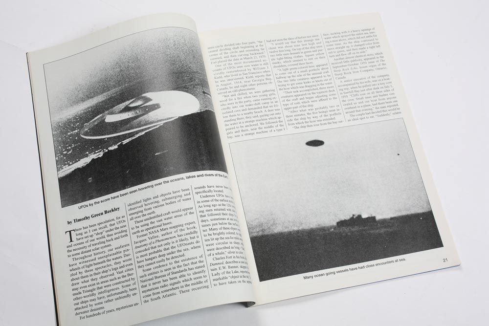 Vintage UFO Universe Magazine Winter 1995