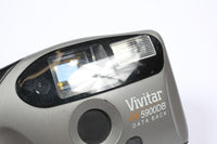 Vintage Vivitar VP 5900DB Data Back 35mm Point & Shoot Film Camera