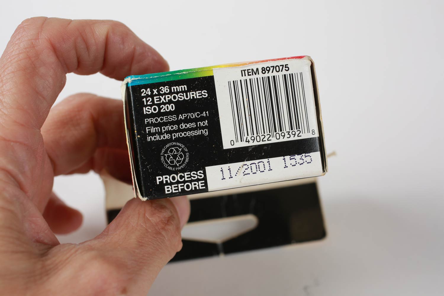 Vintage Studio 35 Expired 35mm Camera Film Roll 2001
