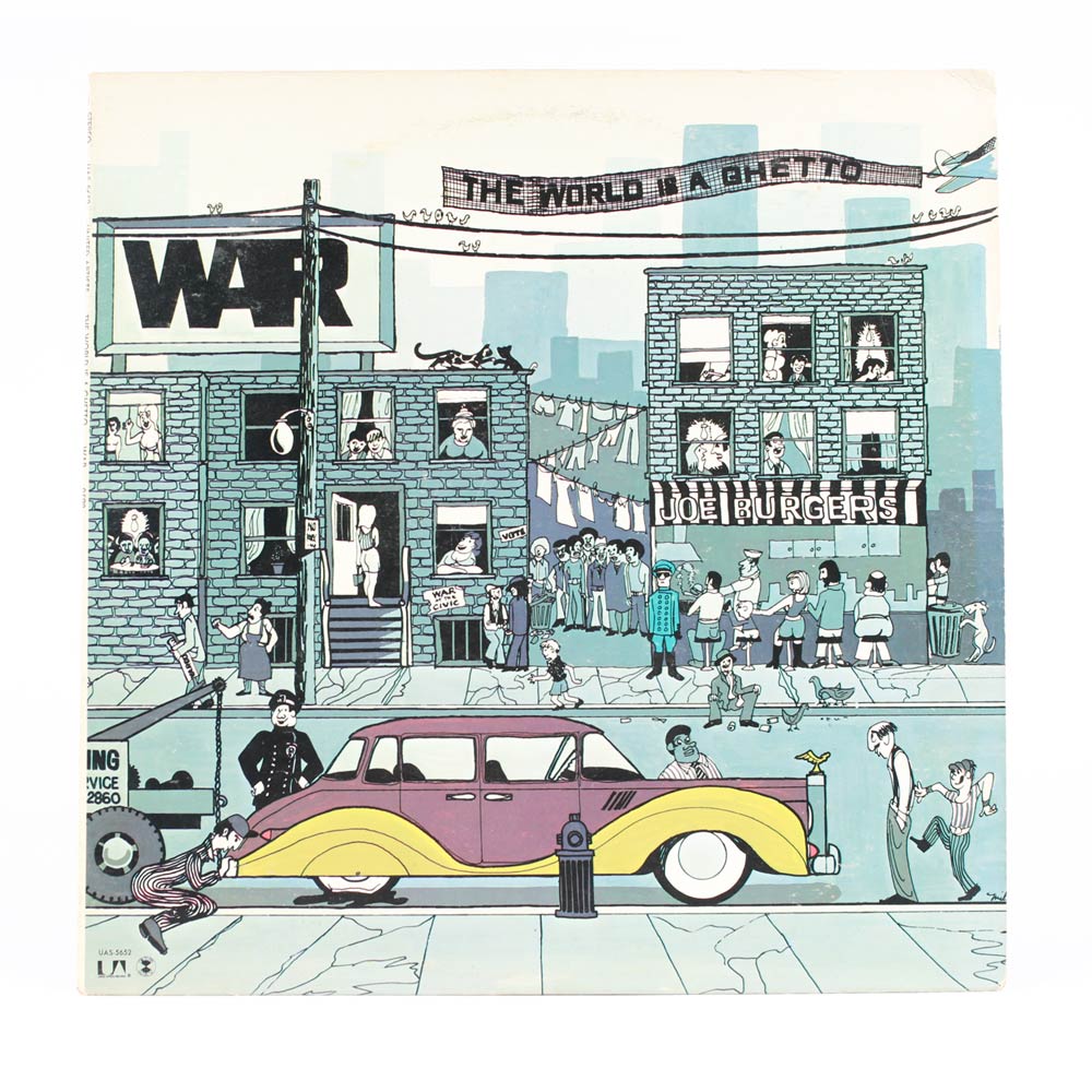 Vintage War The World is a Ghetto Vinyl LP 1972