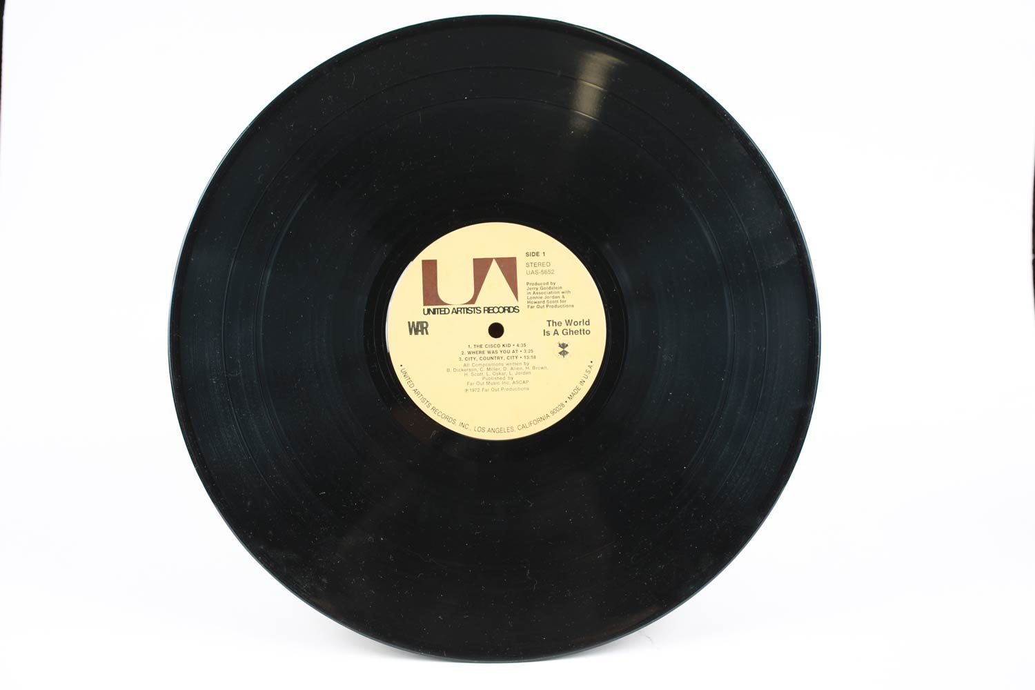 Vintage War The World is a Ghetto Vinyl LP 1972