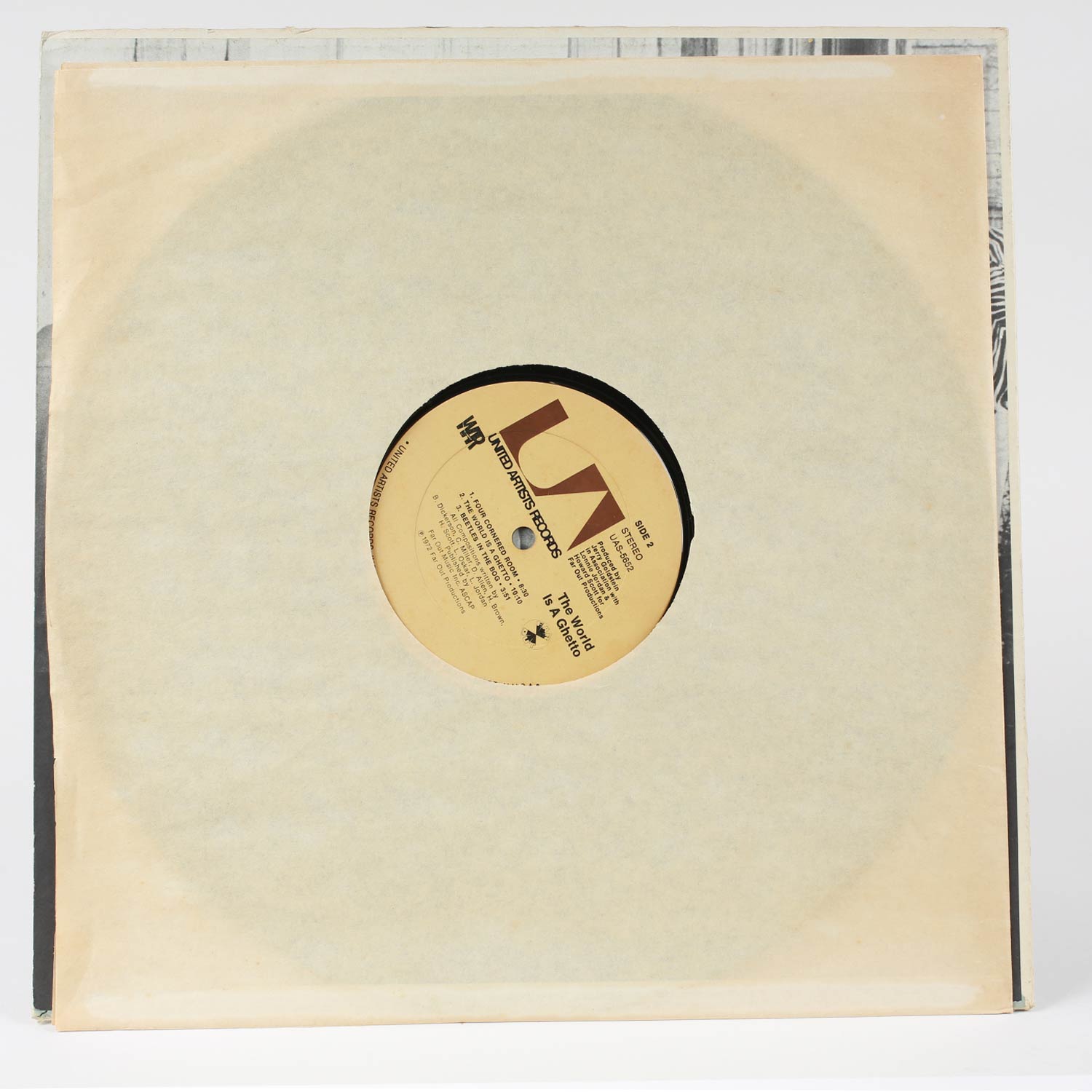 Vintage War The World is a Ghetto Vinyl LP 1972