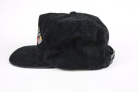 Vintage Winston Cigarettes Embroidered Snap Back Hat Black