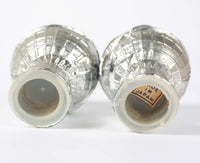 Vintage 1964 Flushing Meadows World's Fair NY Salt and Pepper Shakers With Tray