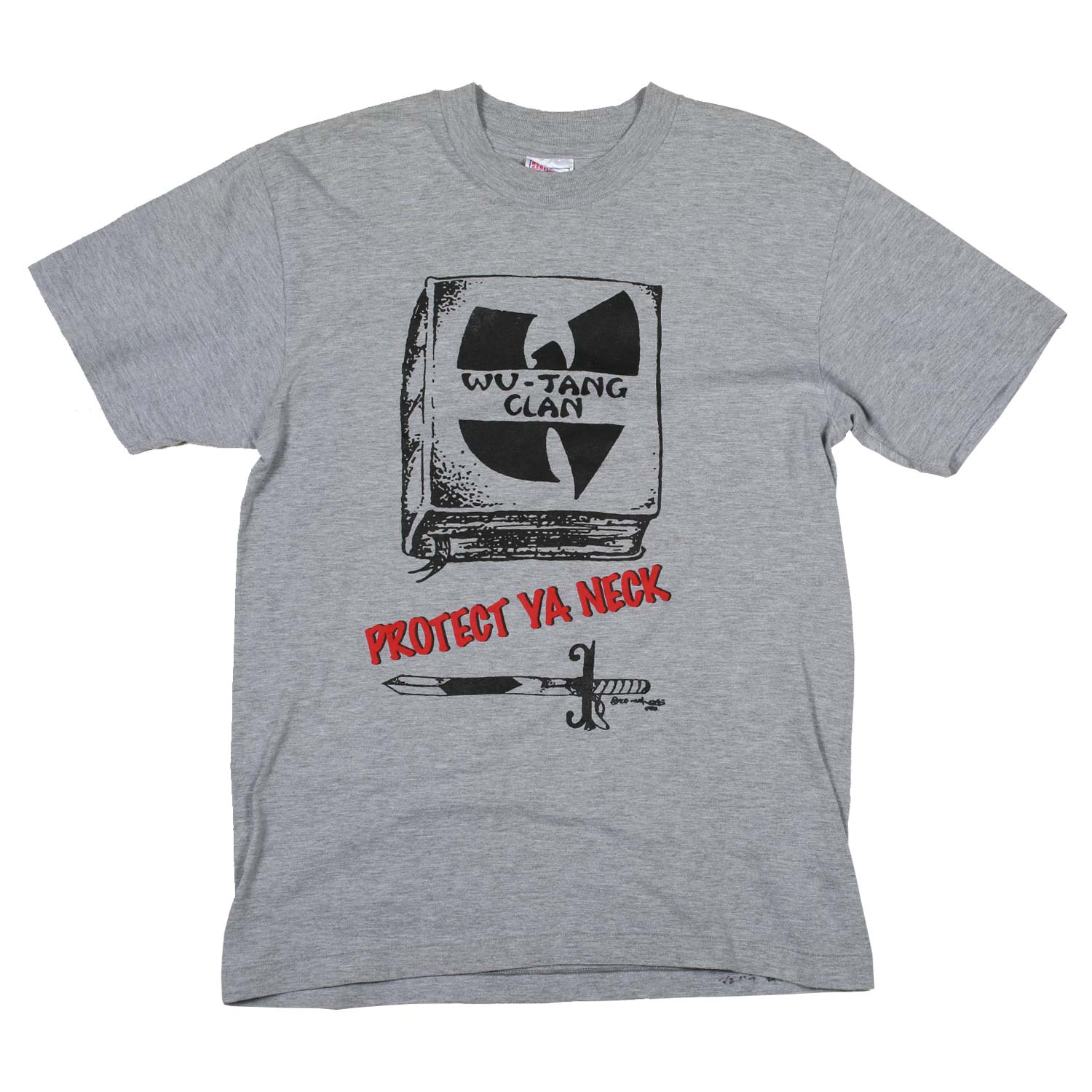 Vintage Wu-Tang Single Stitch Tee Heather Grey M
