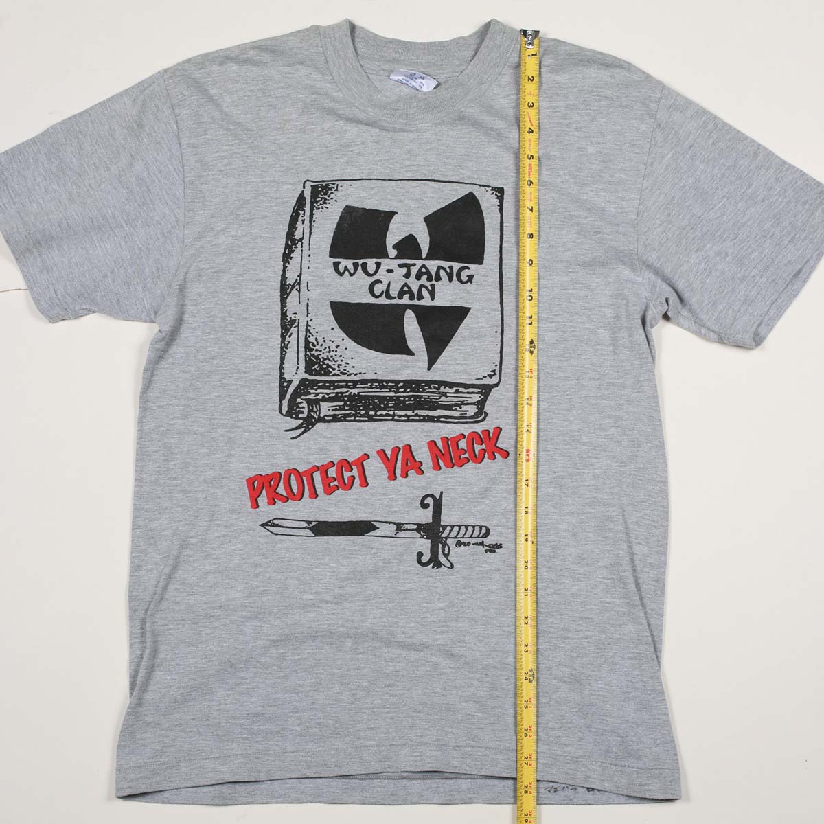 Vintage Wu-Tang Single Stitch Tee Heather Grey M