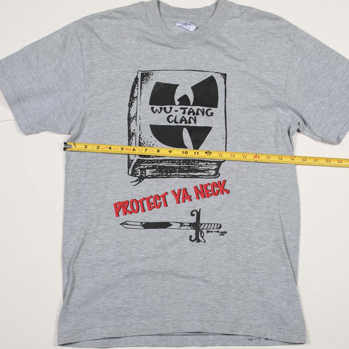 Vintage Wu-Tang Single Stitch Tee Heather Grey M