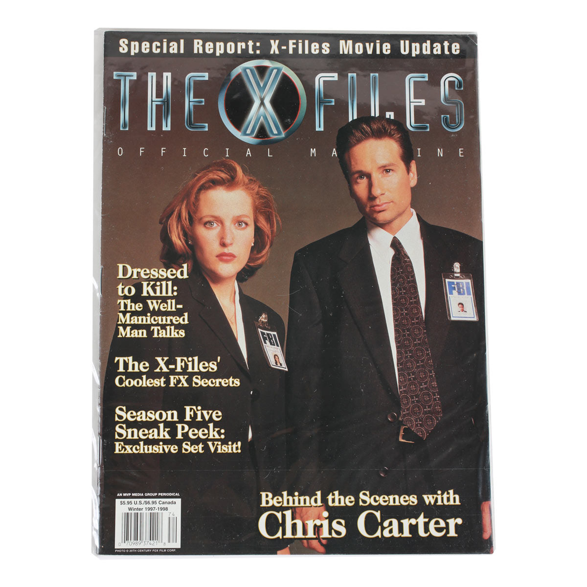 Ancien magazine officiel X-Files – Numéro d'hiver 1997