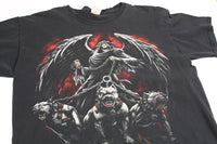 Vintage Y2K Grim ReaperWith Hell Hounds Tee Black L