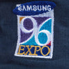 Vintage Samsung 96 Expo Railroad Conductor Hat Navy (1996)