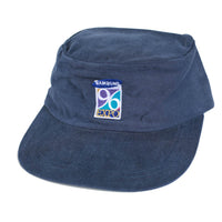 Vintage Samsung 96 Expo Railroad Conductor Hat Navy (1996)
