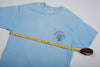 Vintage Wile E Coyote Motorcycle Tee Light Blue L