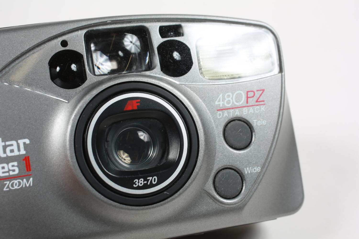 Vintage Vivitar 480PZ Data Back 35mm Point & Shoot Film Camera