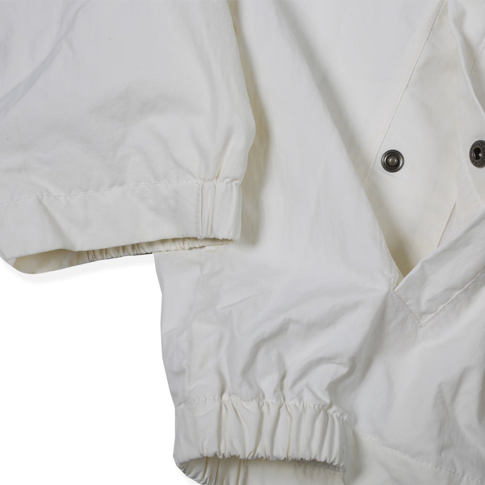 Vintage Nautica Windbreaker Jacket White sleeve detail