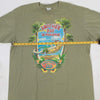 Vintage Rainforest Cafe Tee Sage XL Width