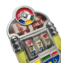 Vintage Slot Machine Flashing Novelty Butane Lighter front detail