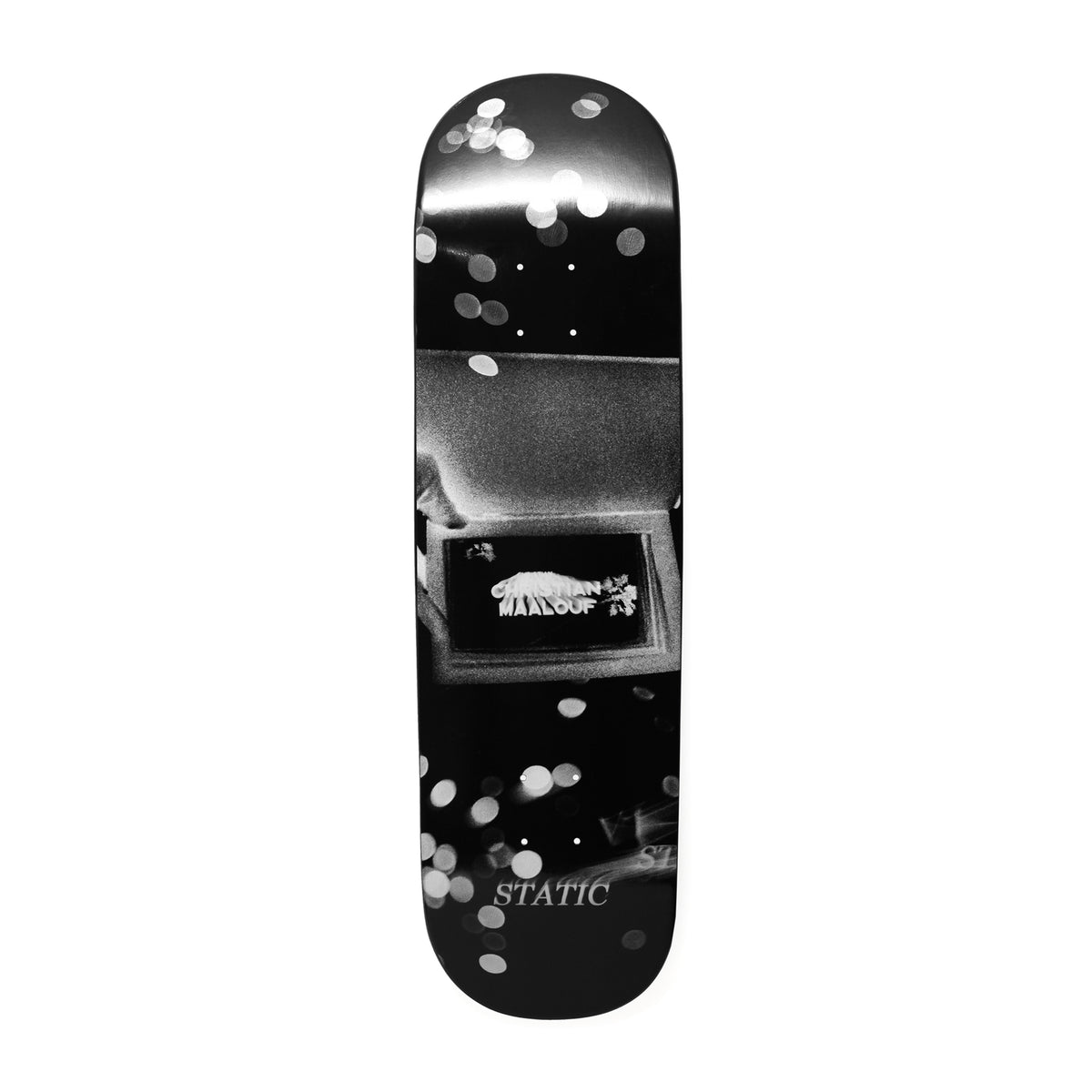 WKND Skateboards CHRISTIAN MAALOUF Static VI Skateboard Deck Front
