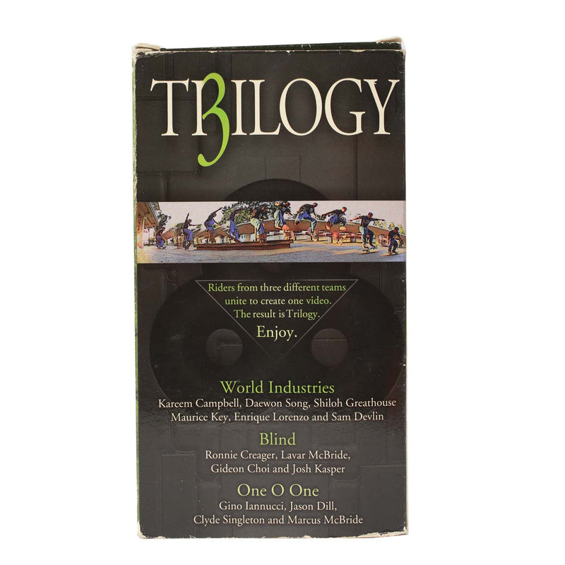 Vintage World Industries "Trilogy" VHS Tape 1996 (
