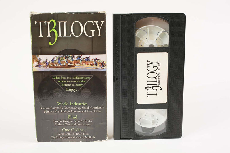 Vintage World Industries "Trilogy" VHS Tape 1996 (