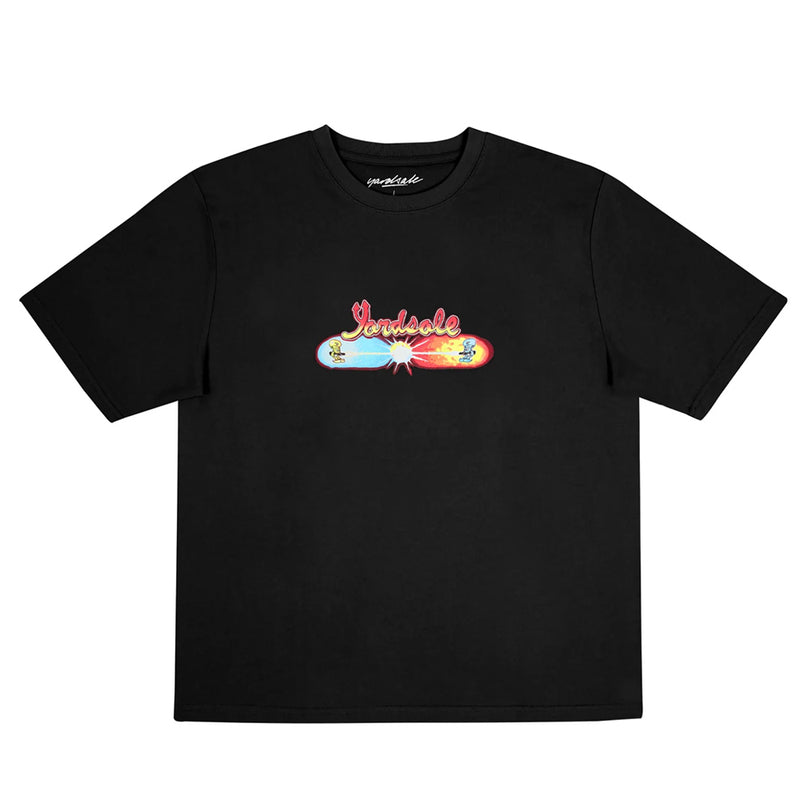 Yardsale Skateboards World T-Shirt Black Front