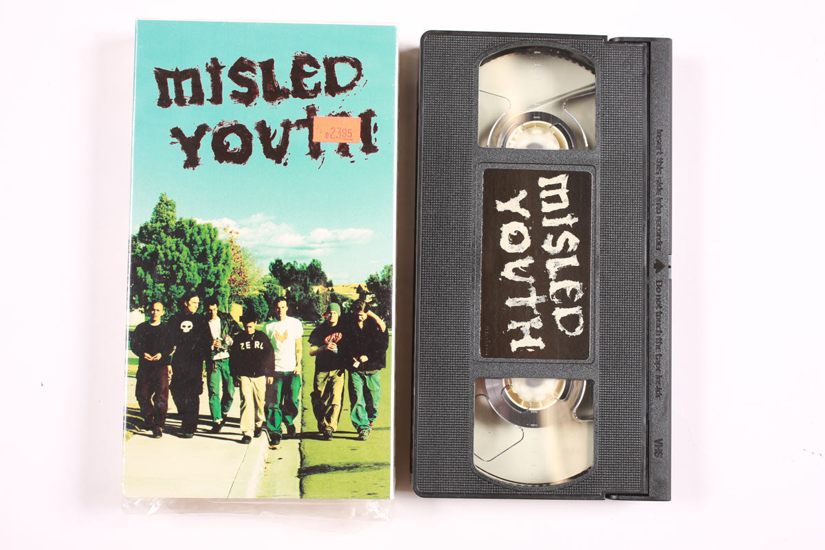 Vintage Zero Skateboards "Misled Youth" VHS Tape 1999