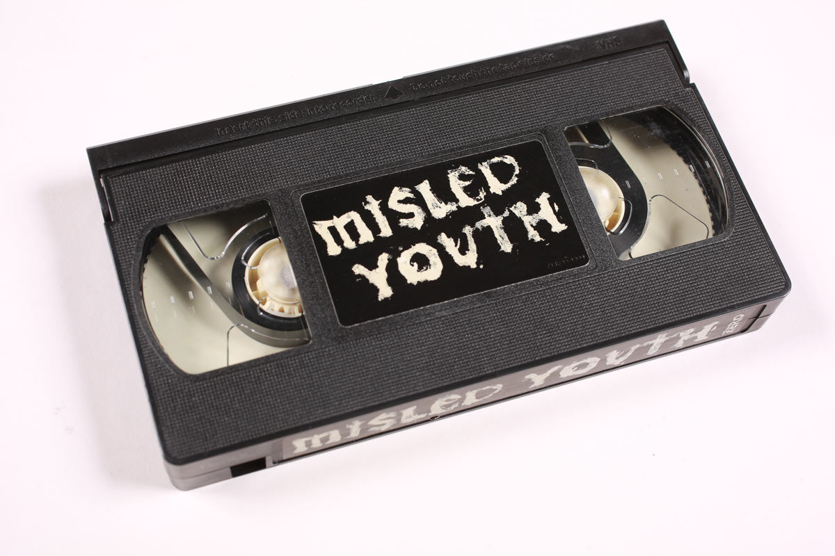 Vintage Zero Skateboards "Misled Youth" VHS Tape 1999