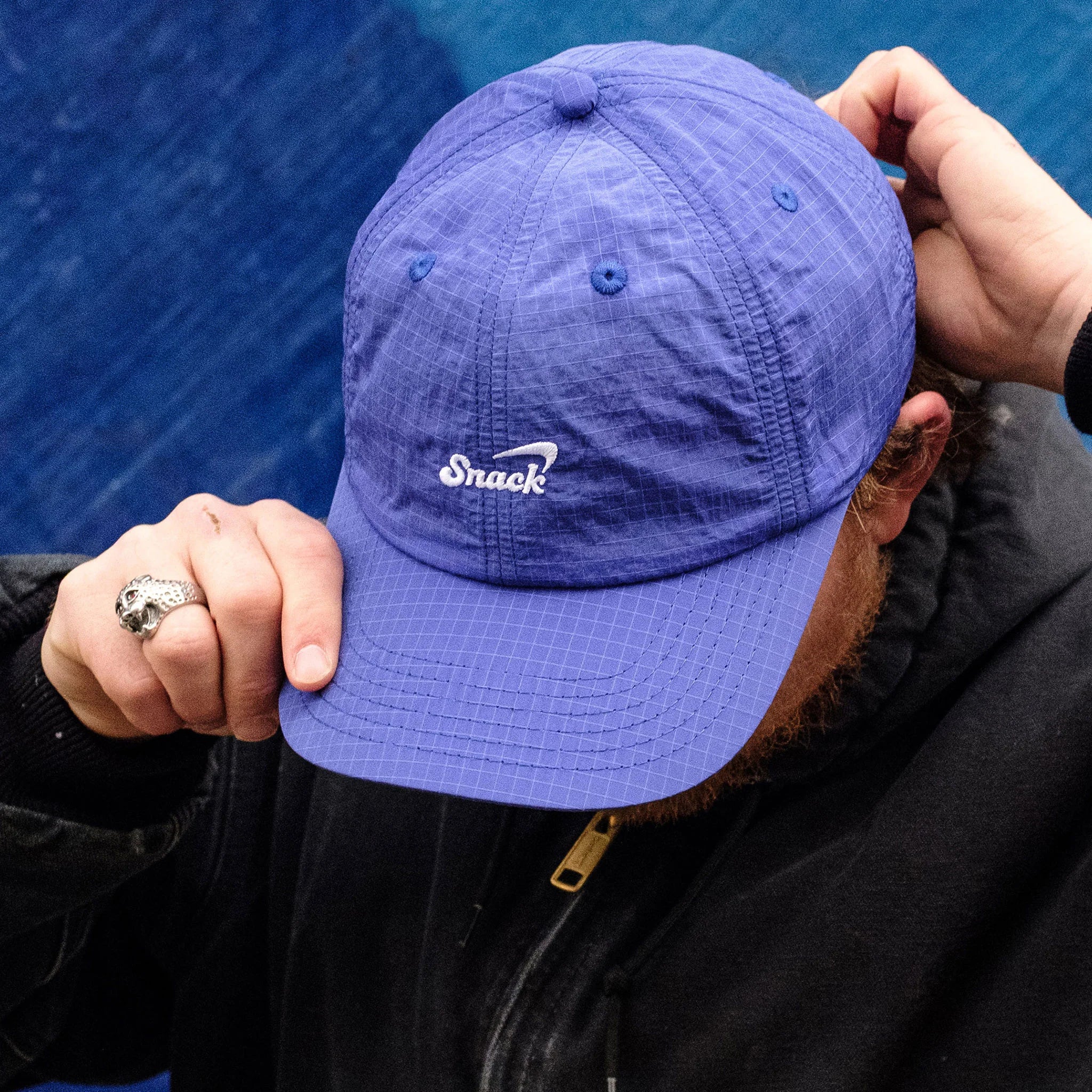 Snack Alive Ripstop Hat Indigo