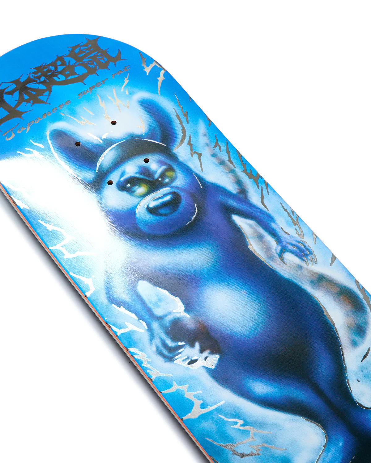 Evisen Skateboards Rat Holding Skull Skateboard Deck main detail
