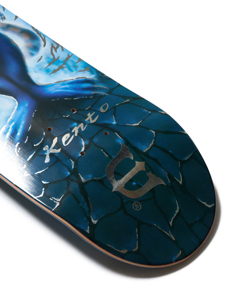 Evisen Skateboards Rat Holding Skull Skateboard Deck detail 2