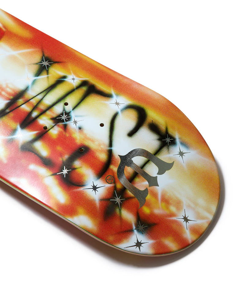Evisen Skateboards The Sunset Car Shor West Skateboard Deck main detail tail