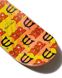 Evisen Skateboards The Sunset Car Shor West Skateboard Deck top tail detail