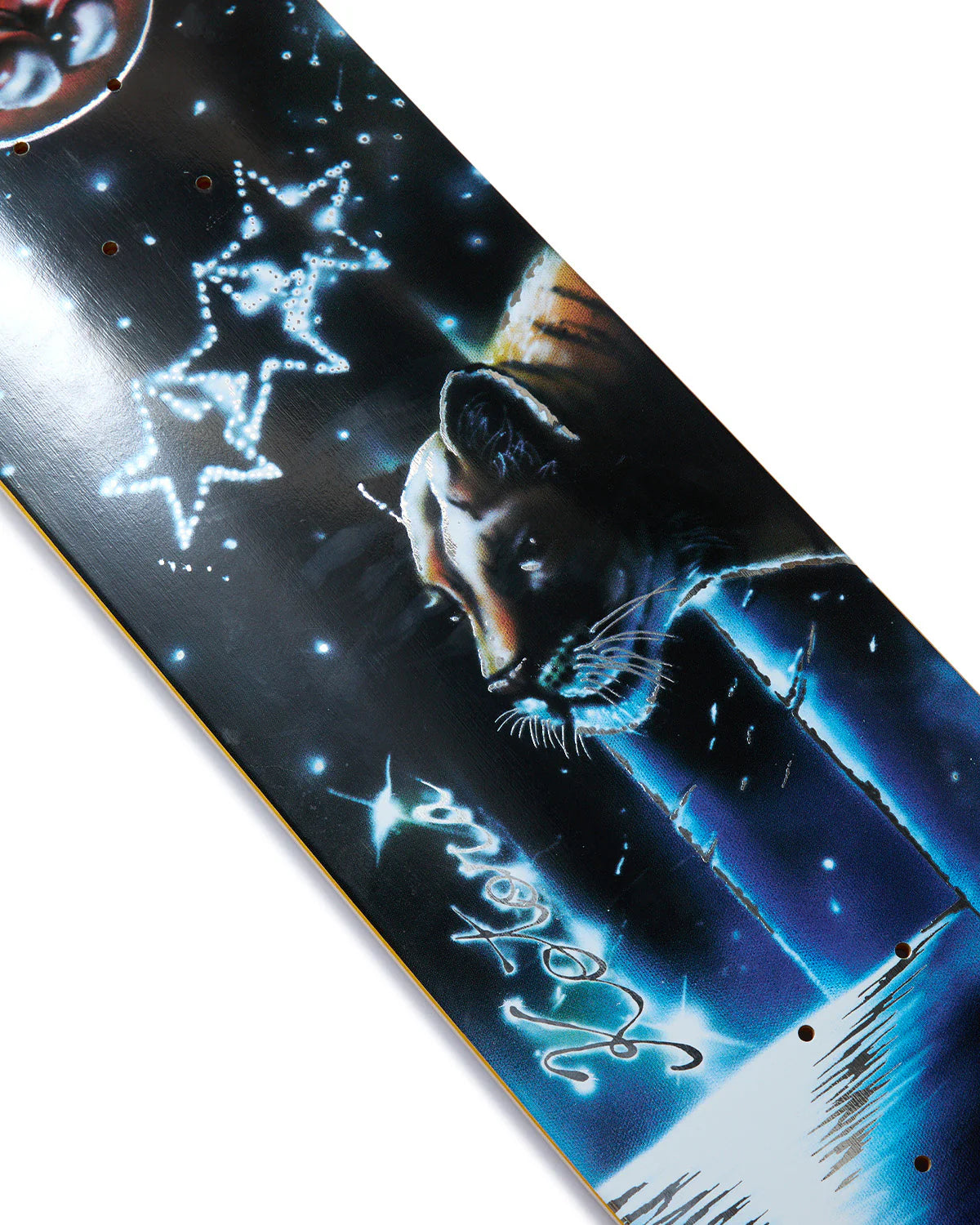 Evisen Skateboards Tiger in the Shining Night Kotora Mitani Skateboard Deck main detail