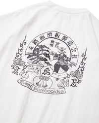 Evisen Skateboards Emblem Tee Sand