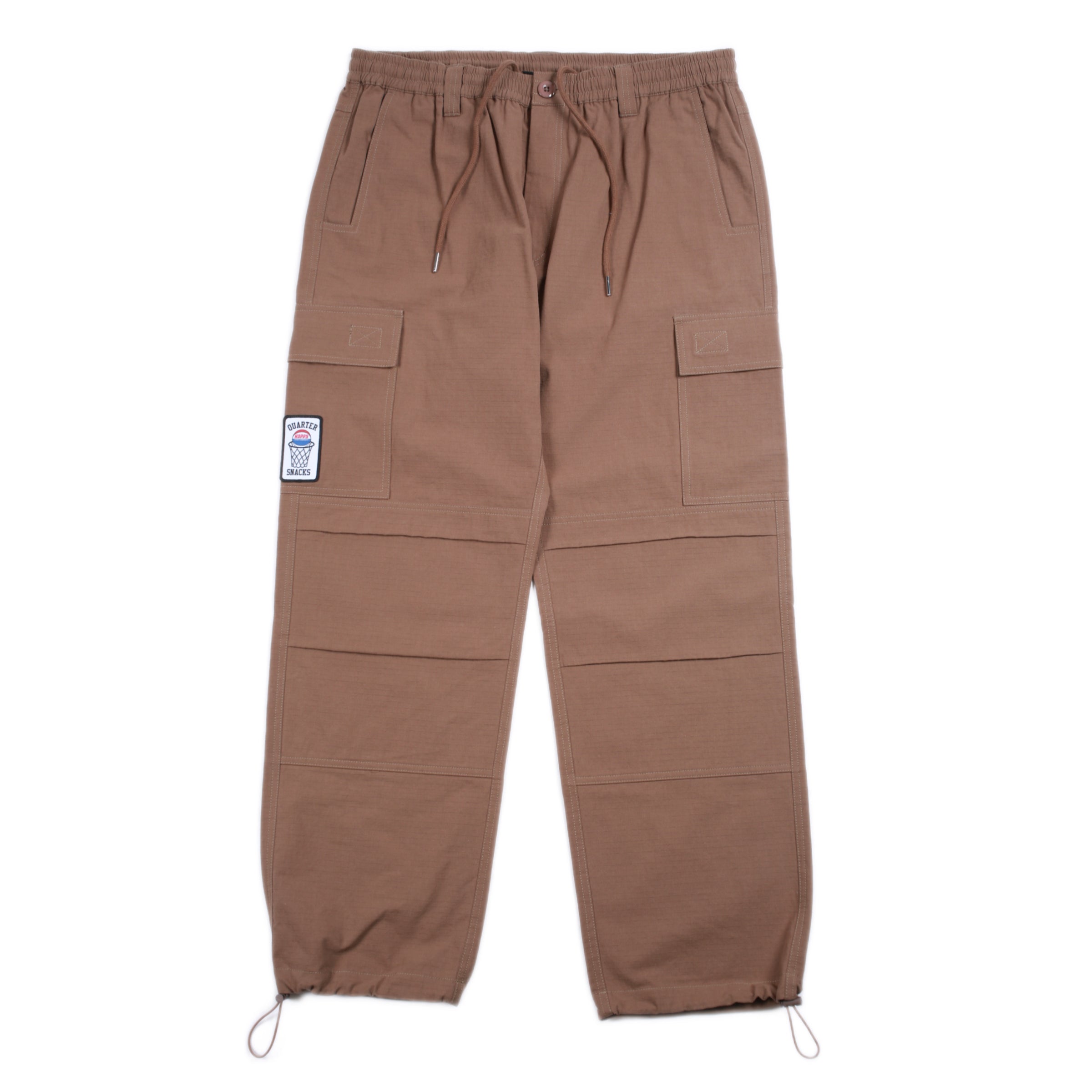 Hopps Skateboards x Quartersnacks Tactical Cargo Pants Khaki