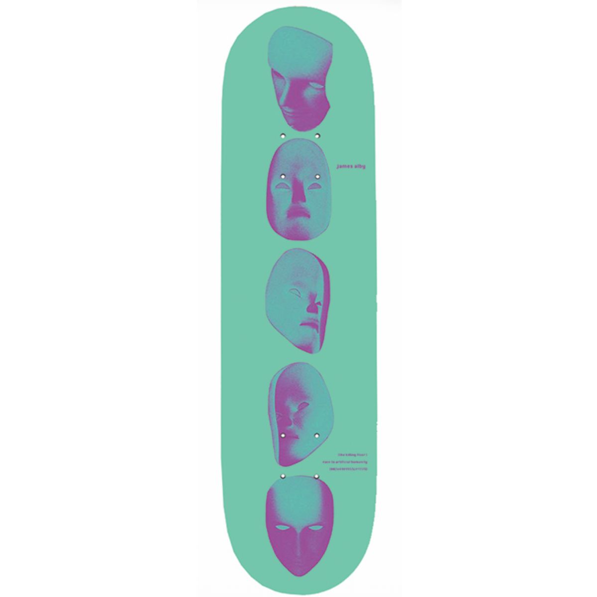 The Killing Floor James Alby Finish Line Skateboard Deck