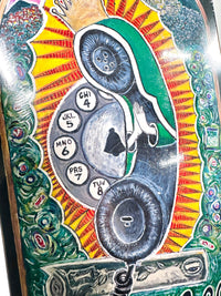 Last of the Mohicans Make the Call Skateboard Deck detail