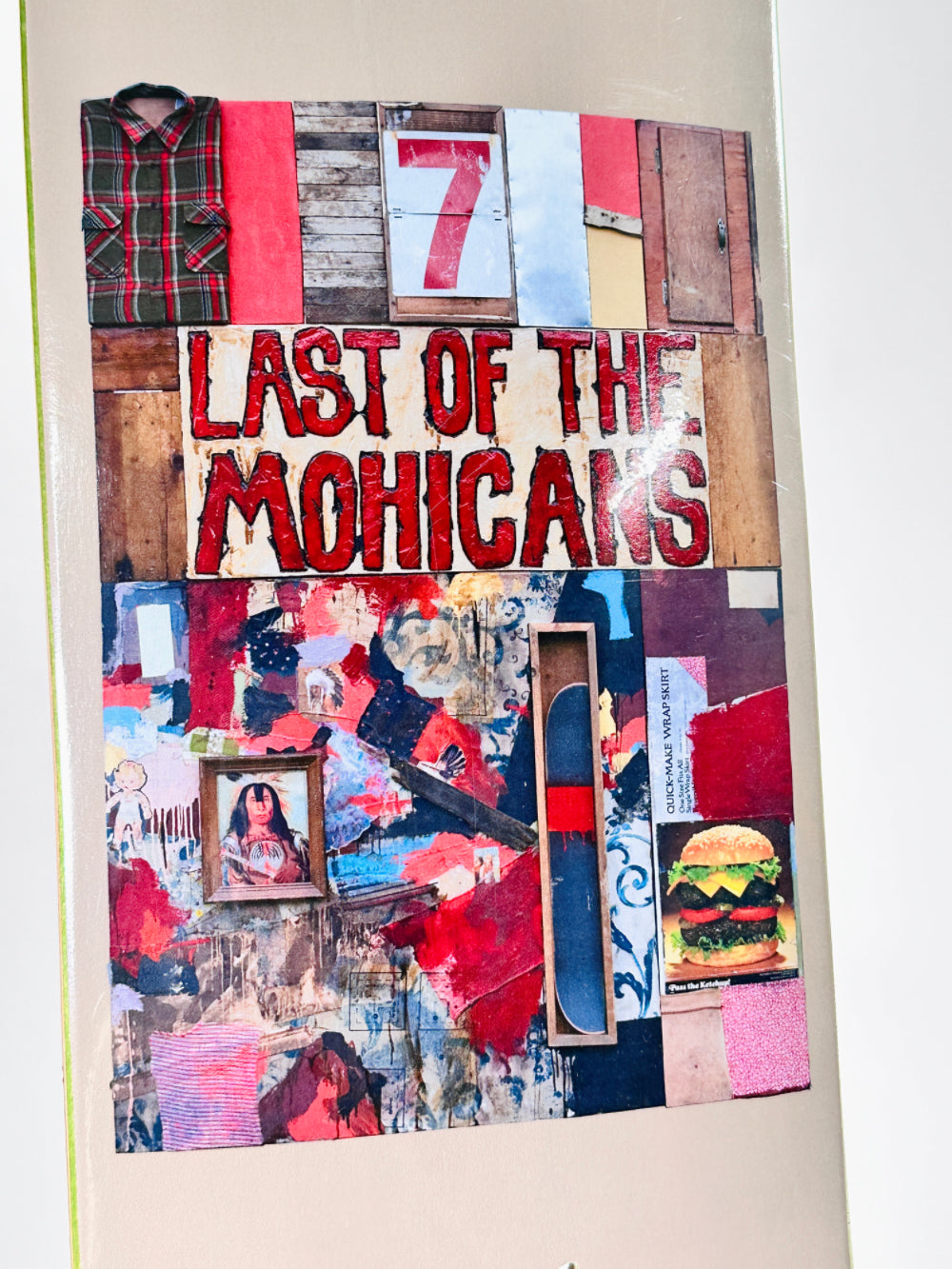 Last of the Mohicans Skateboard Deck detail 3
