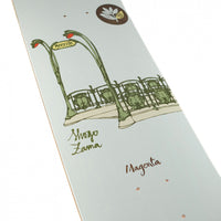 Magenta Skateboards Shogo Zama Relic Series Skateboard Deck detail
