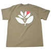 Magenta Skateboards Fly Tee Beige back